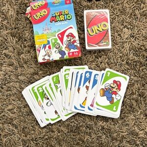 Mattel UNO Super Mario Card Game - Multicolor